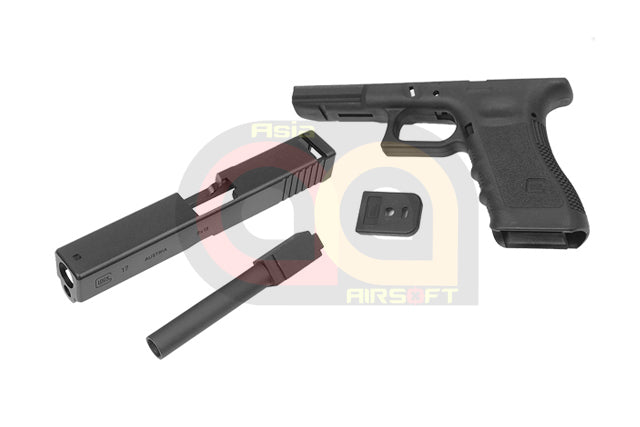 [HK3P] Full Metal Side w/ outer barrel &amp; Frame Set for Tokyo Marui / WE / KJ Model 17