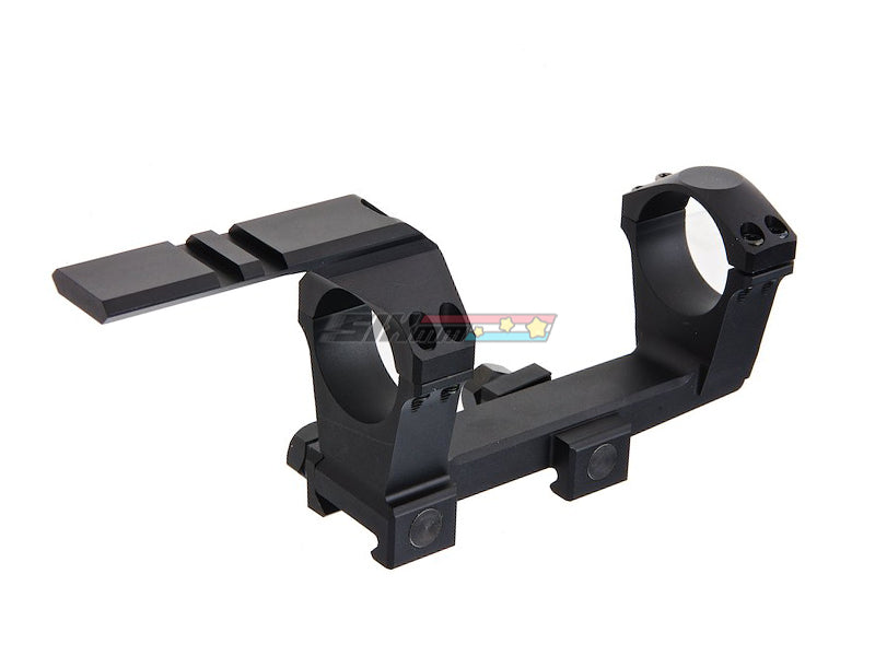 [Airsoft Artisan] NF Style 30mm One Piece Mount w/ Tactical Ring Rail [CNC Aluminum] [BLK]