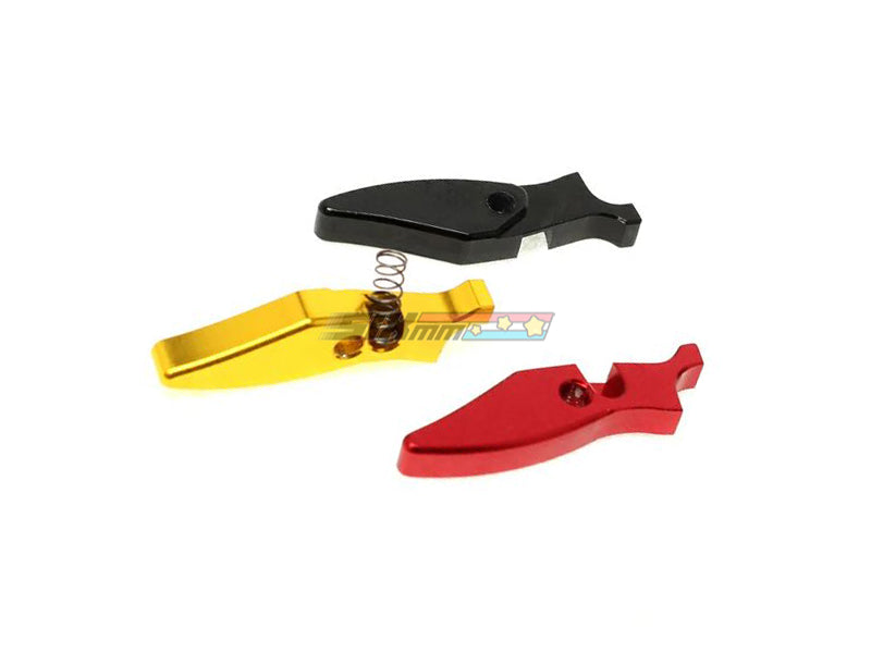 [Guns Modify] Aluminum Trigger [For Tokyo Marui G17/18/26 GBB Airsoft] [ver.3 / SA Style][BLK]