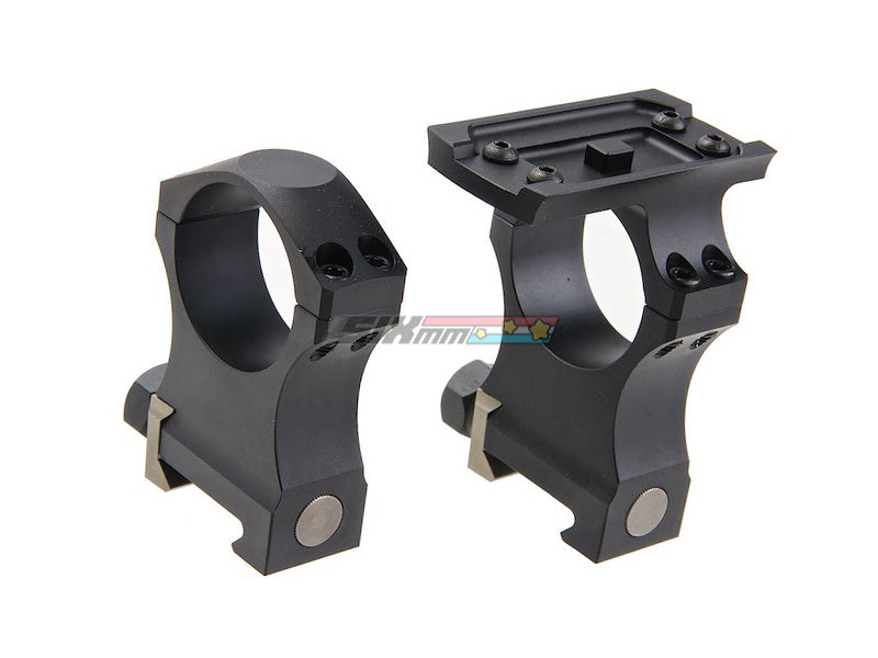 [Airsoft Artisan] NF Style 30mm Scope Mount w/ T1 Scope Ring Interface [BLK]