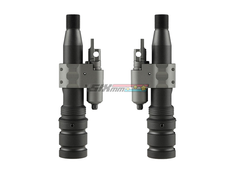 [Airsoft Artisan] Rattler Type 5.5inch Outer Barrel & Gas Block Set [For SIG AIR MCX Virtus/Legacy AEG]