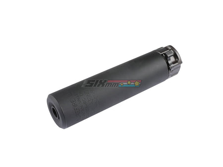 [Airsoft Artisan] SF STYLE 6.2inch silencer + 4 Prong Flash Hider [BLK]