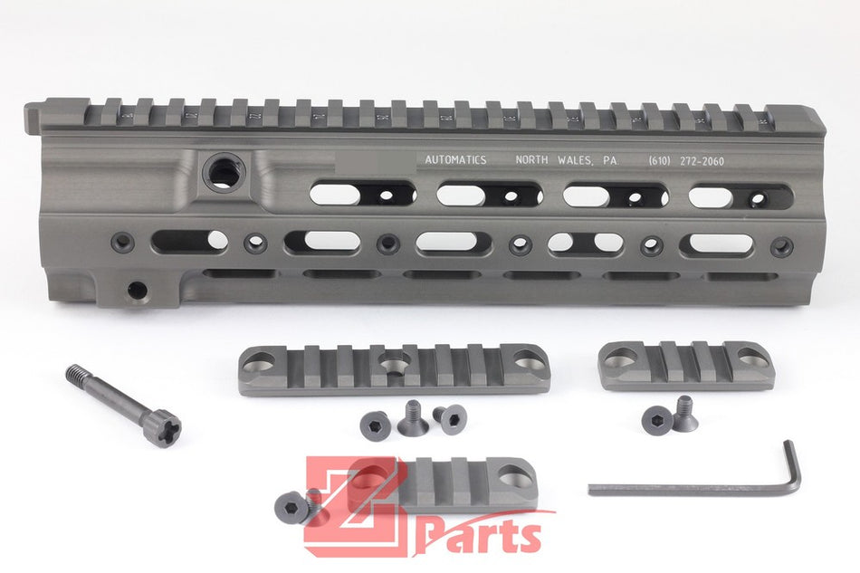 [Z-Parts] SMR 10.4" AL. Outer Barrel Set for SYSTEMA 416 AEG(Green)