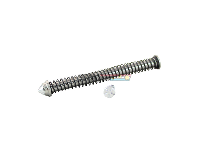 [Airsoft Artisan] Modular Stainless Recoil Spring Guide [For G17/18/34] [Silver]