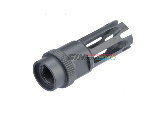 [ARES] M16 Aluminum Flash Hider [14mm CW] Type F