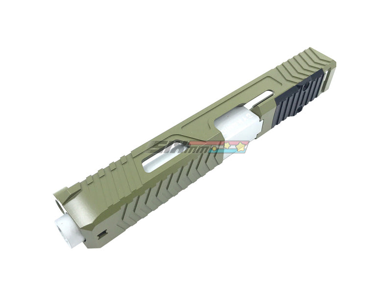 [Airsoft Artisan] Dynamic Weapon Solution Slide Kit [For Tokyo Marui Model 17 / WE Tech G17, G18C][Green]