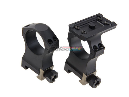 [Airsoft Artisan] NF Style 30mm Scope Mount w/ T1 Scope Ring Interface [BLK]