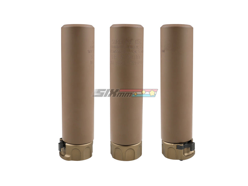 [Airsoft Artisan] SF STYLE 6.2inch silencer + 4 Prong Flash Hider [DE]