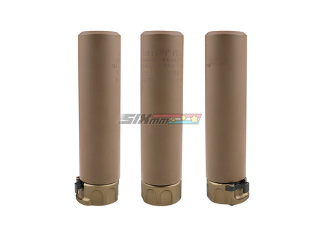 [Airsoft Artisan] SF STYLE 6.2inch silencer + 4 Prong Flash Hider [DE]