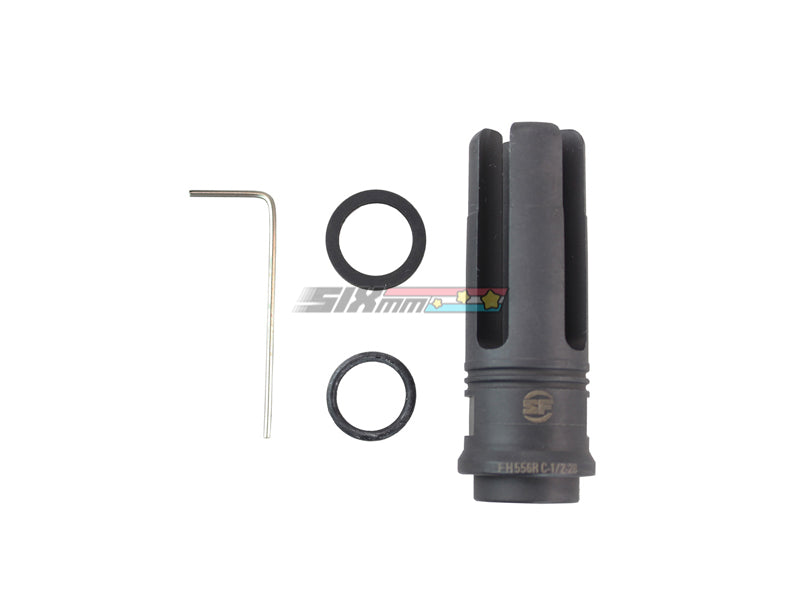 [Airsoft Artisan] SF Style W COMP FlashHider [14mm-]