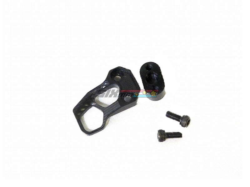 [Guns Modify] Tokyo Marui MWS GBBR Airsoft Mag Release Extension [CNC Aluminum] [BLK]