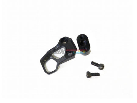 [Guns Modify] Tokyo Marui MWS GBBR Airsoft Mag Release Extension [CNC Aluminum] [BLK]