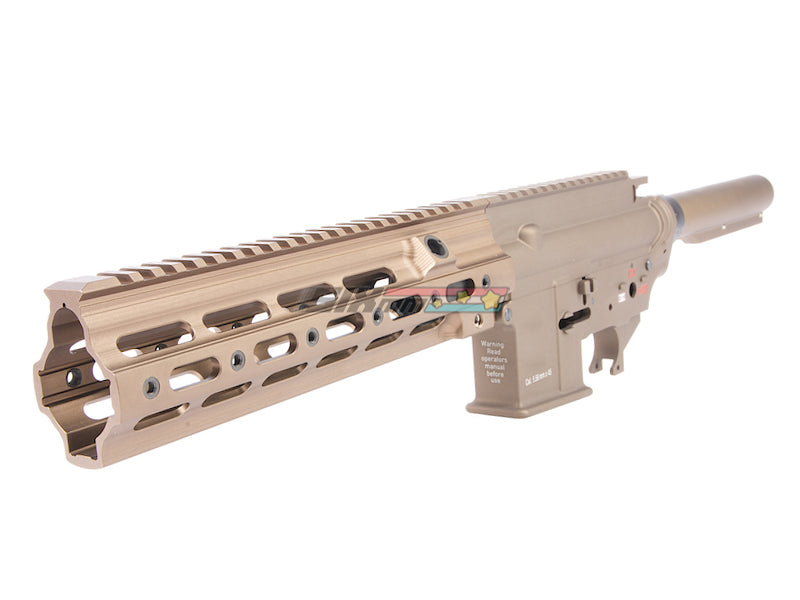 [Angry Gun] Tokyo Marui MWS MWS Conversion Kit [416D] w/ Z-parts 10.5inch SMR Handguard[Cerakote Coating] [FDE]