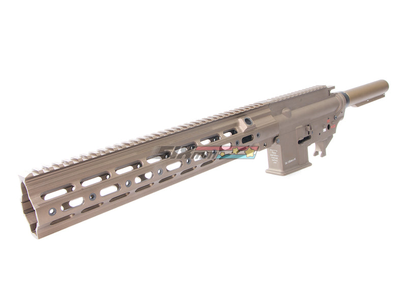 [Angry Gun] Tokyo Marui MWS MWS Conversion Kit [416D] w/ Z-parts 14.5inch SMR Handguard [Cerakote Coating][FDE]