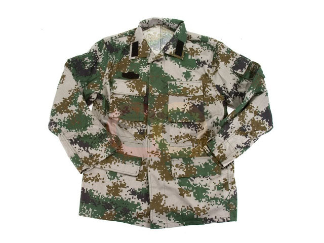 [Combat Gear] Woodland BDU [Chinese PLA / 2007 Ver.][XLarge]