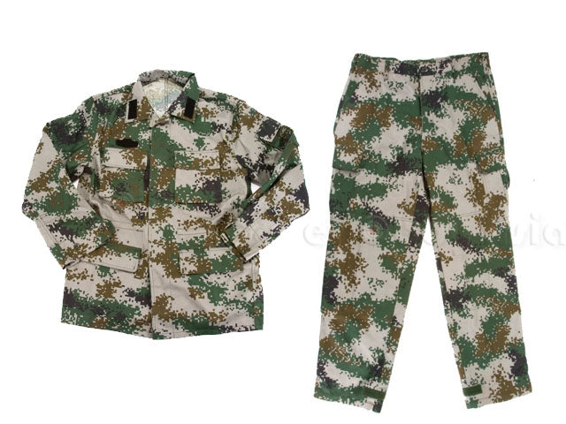[Combat Gear] Woodland BDU [Chinese PLA / 2007 Ver.][XLarge]