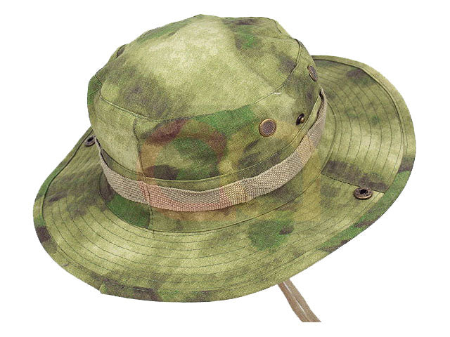 [Combat Gear] Boonie Hat Cap [A-TACS FG Camo]