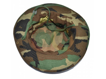 [Combat Gear] Boonie Hat Cap [Woodland Camo]