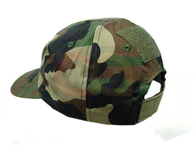[Combat Gear] Baseball Cap with Valcros [US Woodland]