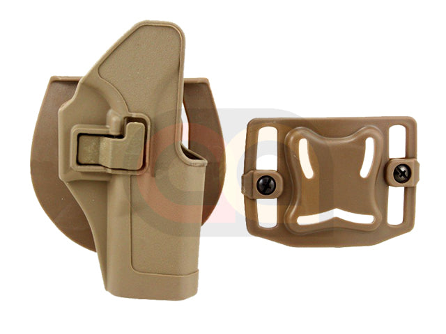 [Combat Gear] CQC Tactical Model 17/22/31 RH Pistol Paddle & Belt Holster [Tan]