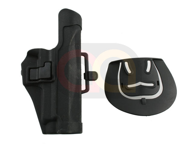 [Combat Gear] CQC Tactical P220/P226 RH Pistol Paddle &amp; Belt Holster [BLK]