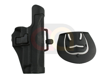 [Combat Gear] CQC Tactical P220/P226 RH Pistol Paddle &amp; Belt Holster [BLK]
