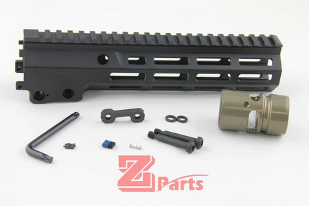 [Z-Parts] 10.5inch Alloy Handguard [For VFC M4 GBB Rifle][BLK]
