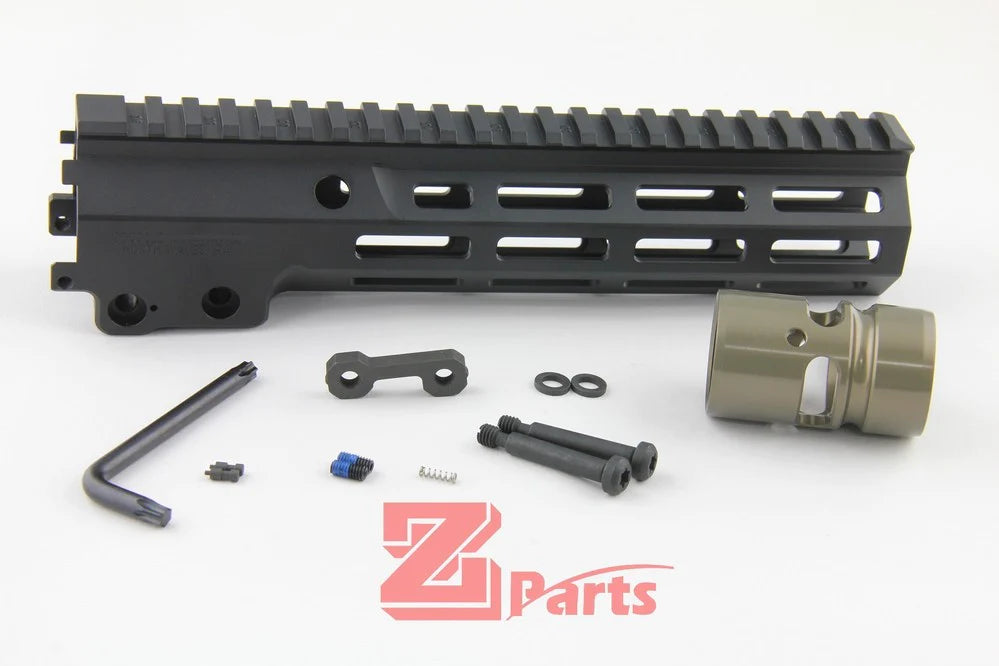[Z-Parts] 10.5inch Alloy Handguard [For VFC M4 GBB Rifle][BLK]