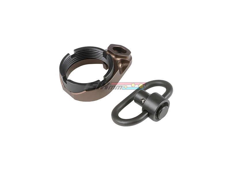 [Airsoft Artisan] Sling Mount Plate for Marui MWS GBB [Brown]