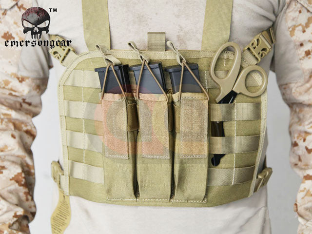 [Emerson][EM7445A] H&K MP7A1 Tactical Chest Rig Vest [Khaki]