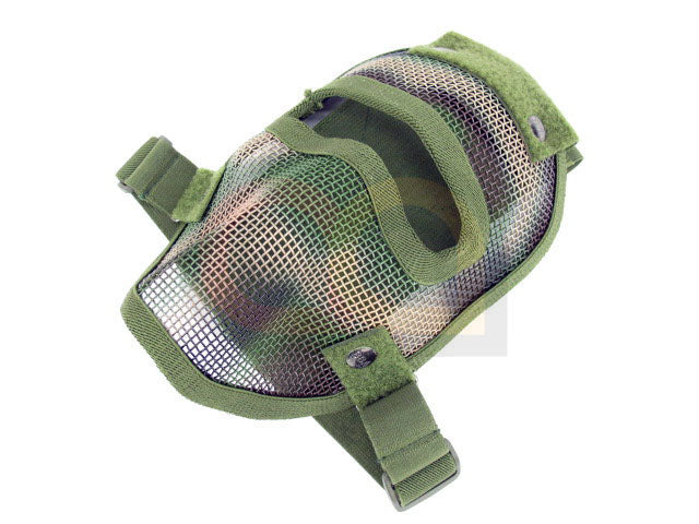 [Black Bear Airsoft] Assassin Style Reaper Mask [Woodland Camo]