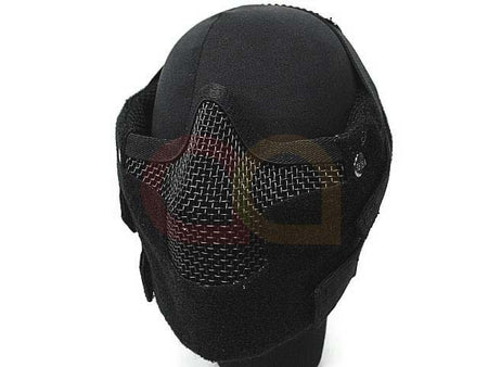[Black Bear Airsoft] New Stalker Style Splinter Mask [BLK]