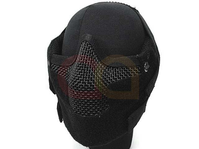 [Black Bear Airsoft] New Stalker Style Splinter Mask [BLK]