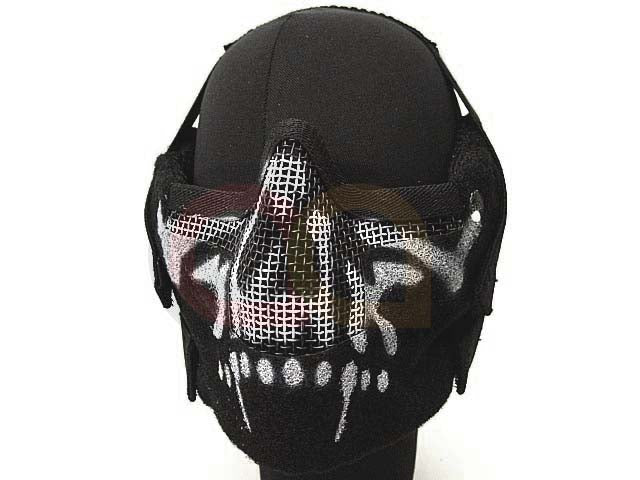 [Black Bear Airsoft] New Stalker Style Splinter Mask [GHOST]