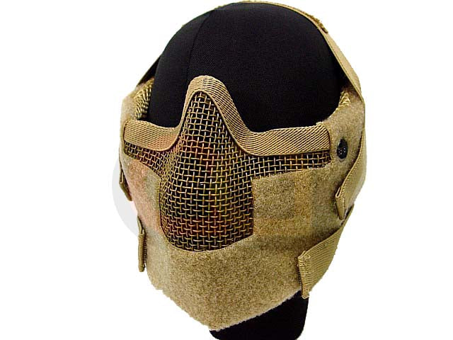 [Black Bear Airsoft] New Stalker Style Splinter Mask [Khaki]