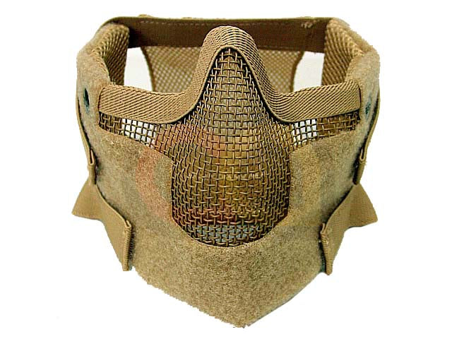 [Black Bear Airsoft] New Stalker Style Splinter Mask [Khaki]
