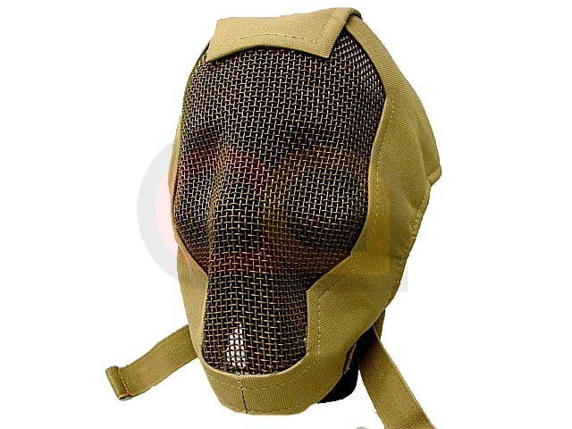 [Black Bear Airsoft] Praetorian Skull Razor Mask [Khaki]