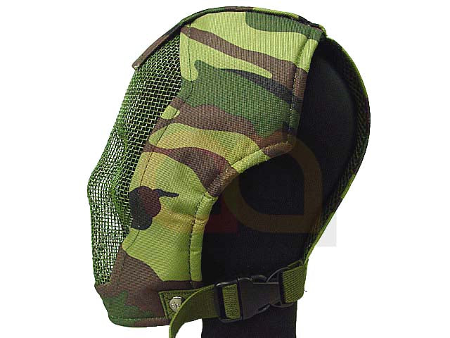 [Black Bear Airsoft] Praetorian Skull Razor Mask [Woodland Camo]