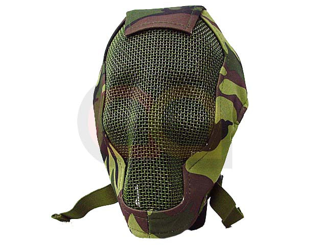 [Black Bear Airsoft] Praetorian Skull Razor Mask [Woodland Camo]