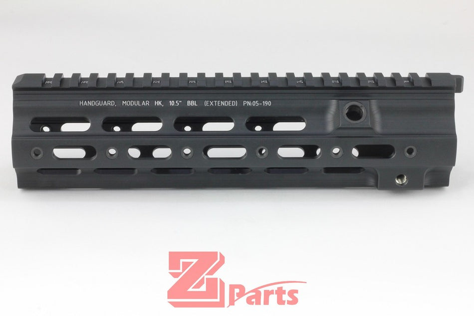 [Z-Parts] SMR 10.4" Outer Barrel Set for SYSTEMA 416 AEG (BLK)