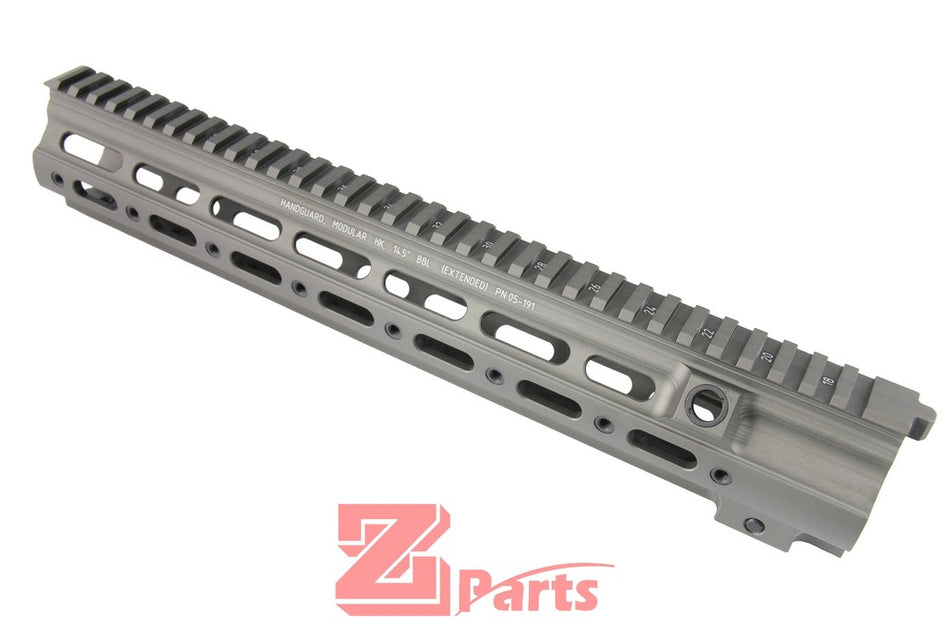 [Z-Parts] SMR 14.5"Steel Outer Barrel Set for SYSTEMA 416 AEG (Green)