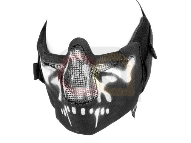 [Black Bear Airsoft] Raven Mesh Mask [Ghost]
