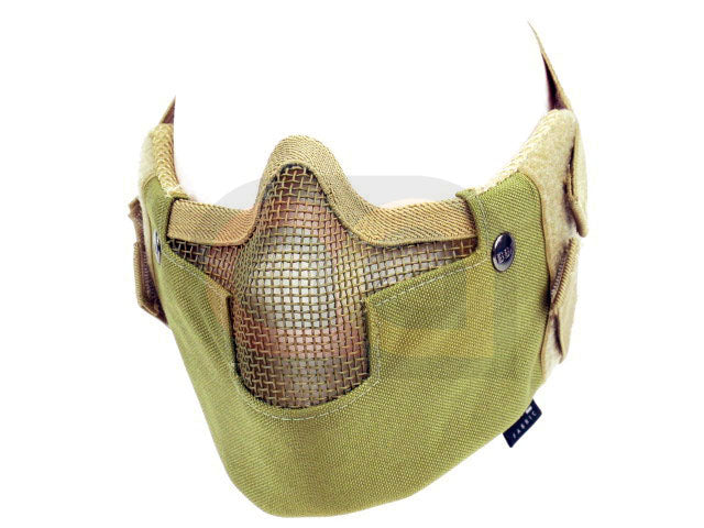 [Black Bear Airsoft] Raven Mesh Mask [Khaki]