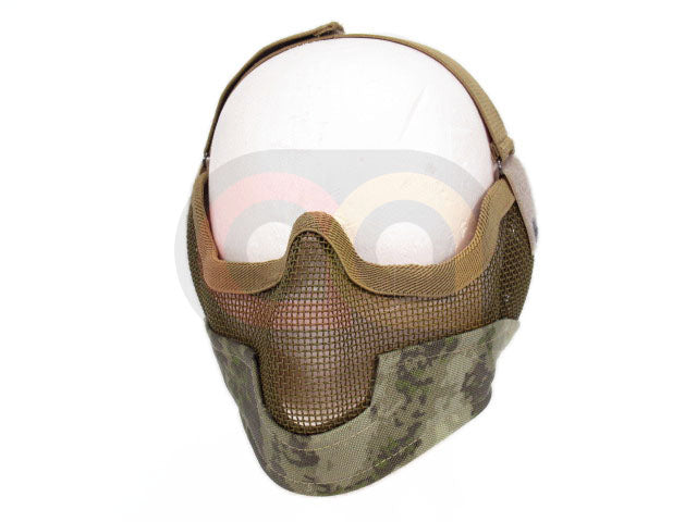 [Black Bear Airsoft] Stalker BAT Raider Mesh Mask [A-TACS]