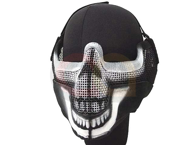 [Black Bear Airsoft] Stalker BAT Raider Mesh Mask [Ghost]