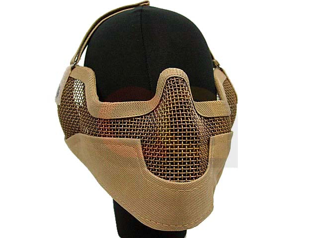 [Black Bear Airsoft] Stalker BAT Raider Mesh Mask [Khaki]