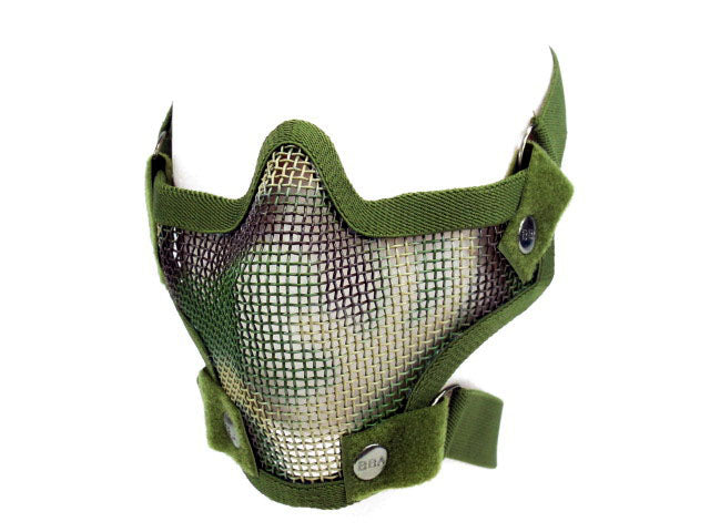 [Black Bear Airsoft] Stalker Shadow Mesh Mask [Woodland][Type B]