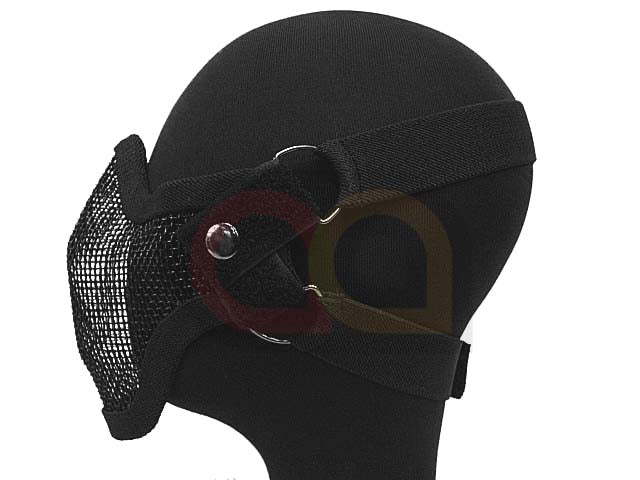 [Black Bear Airsoft] Stalker Style Shadow Mesh Mask [BLK]