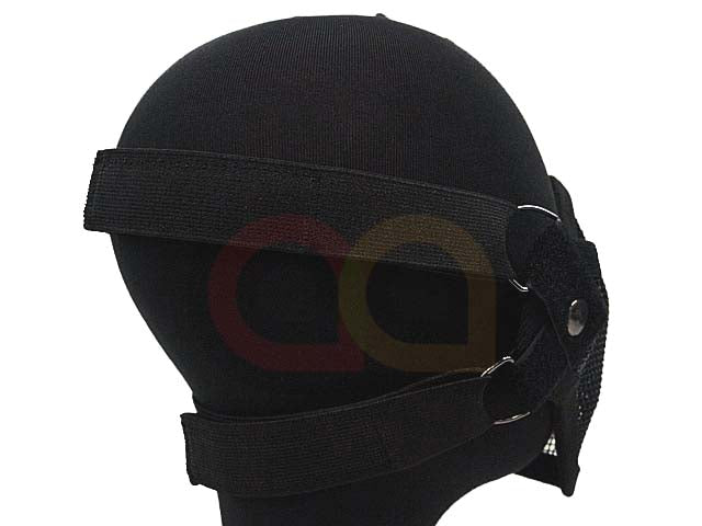 [Black Bear Airsoft] Stalker Style Shadow Mesh Mask [BLK]