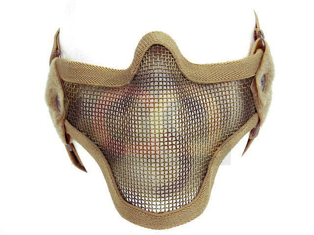 [Black Bear Airsoft] Stalker Style Shadow Mesh Mask [Desert]